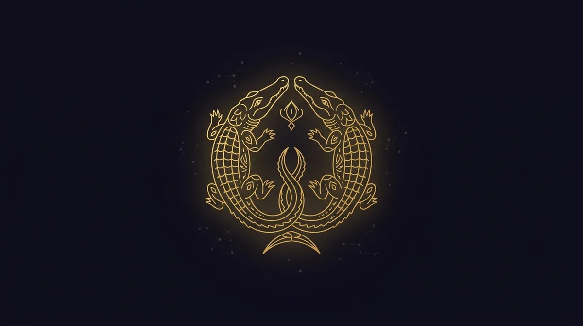 Dream symbol: Crocodiles — Stillness you don't trust