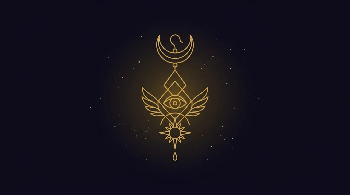 Jyeshtha nakshatra symbol — ruled by Mercury, deity Indra