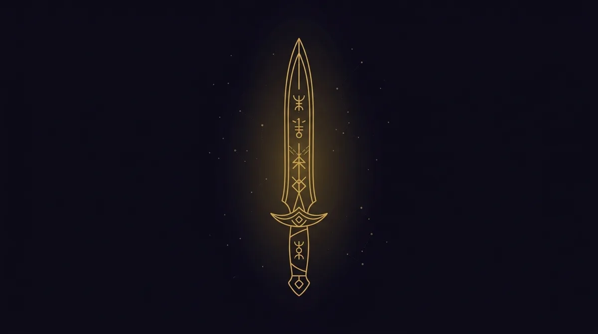 Krittika nakshatra symbol — ruled by Sun, deity Agni