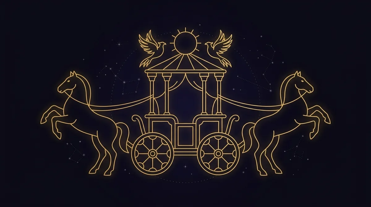 Rohini nakshatra symbol — ruled by Moon, deity Brahma (Prajapati)