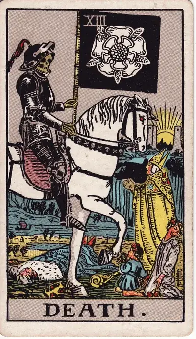 Death — Rider–Waite–Smith tarot card