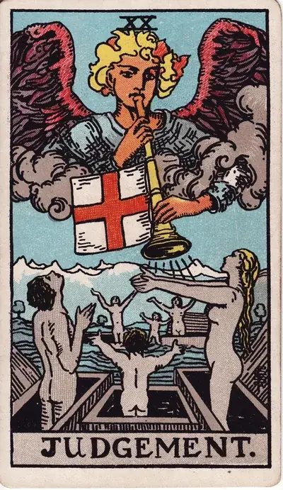 Judgement — Rider–Waite–Smith tarot card