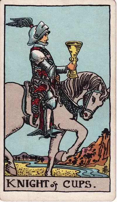 Knight of Cups — Rider–Waite–Smith tarot card