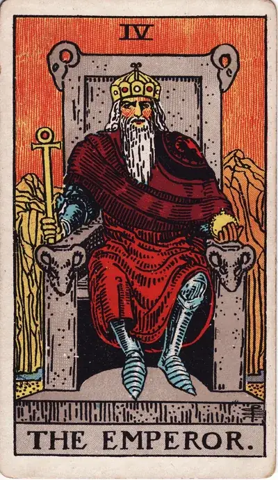 The Emperor — Rider–Waite–Smith tarot card