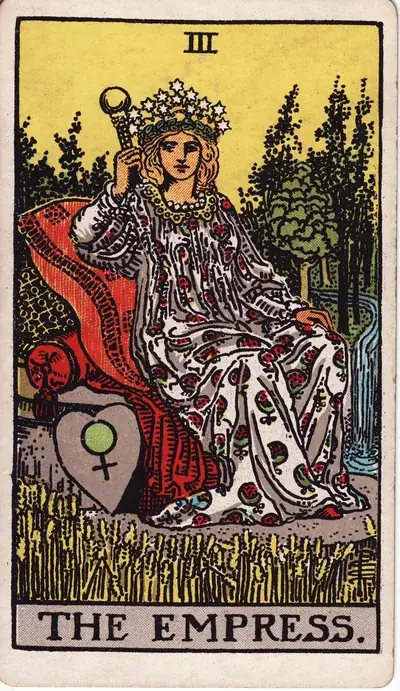 The Empress — Rider–Waite–Smith tarot card