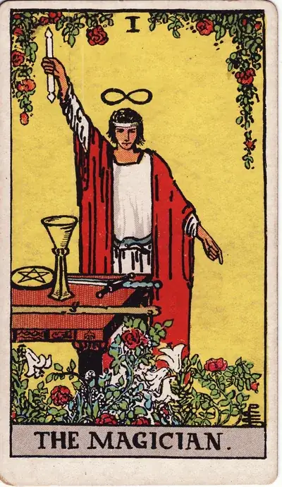 The Magician — Rider–Waite–Smith tarot card